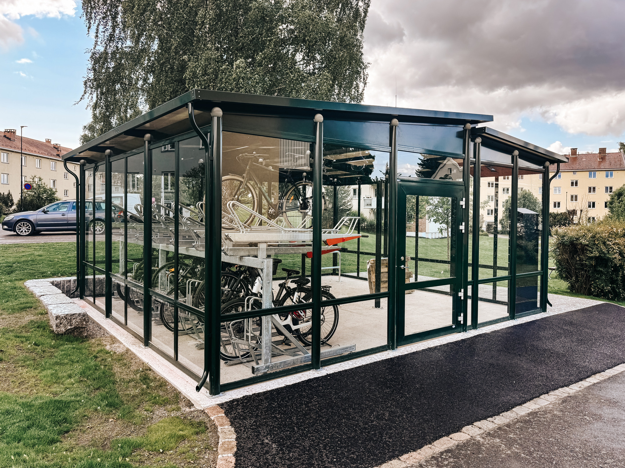 Cykelgarage Tellus Duo 2000 1500 14906807