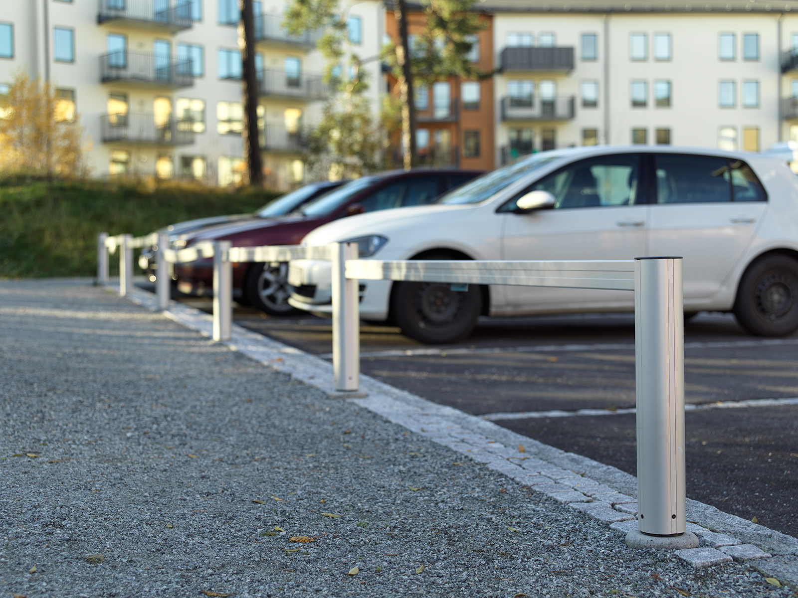Bilparkering Parkeringsstaket Carpo Referens Bi00001992