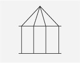 Octagon Trafikmiljo Illustration Sektioner