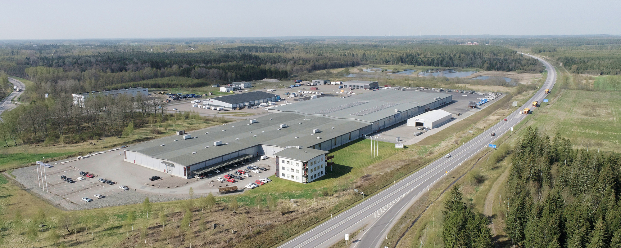 Flygfoto Weland Aluminium 2000X800 15485942