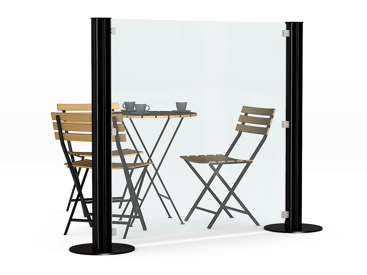Restaurangstaket Helglas Bi00002554