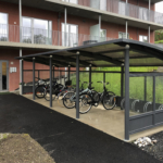 Ymer 3-sektioner med glas